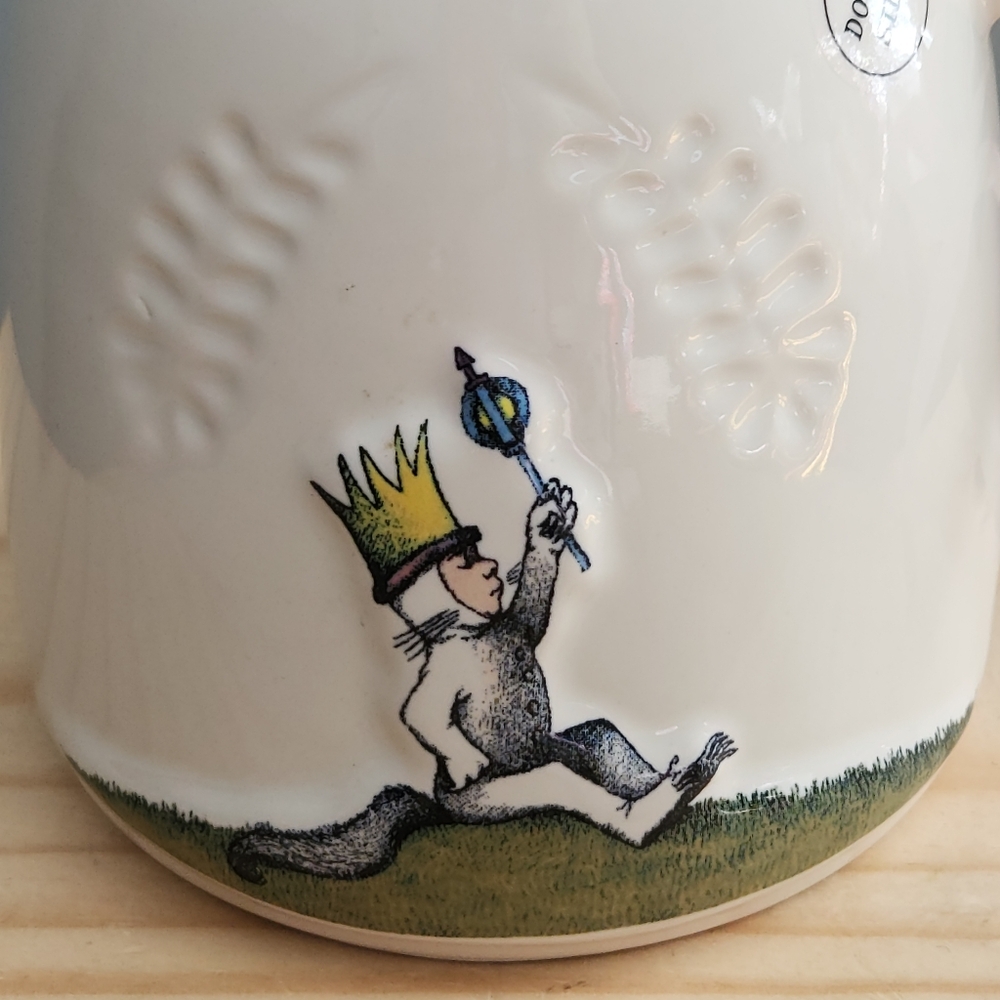 Rae Dunn Double-sided King of All Wild Things Ceramic Mug NWT - Picture 6 of 12